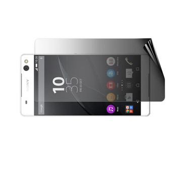 Sony Xperia C5 Ultra Privacy (Landscape) Screen Protector