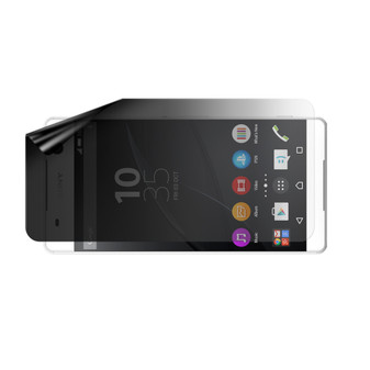 Sony Xperia C5 Ultra Privacy Lite (Landscape) Screen Protector