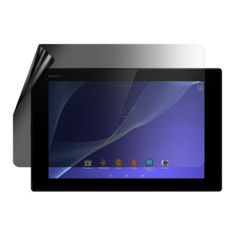 Sony Xperia Z2 Tablet Privacy Lite Screen Protector