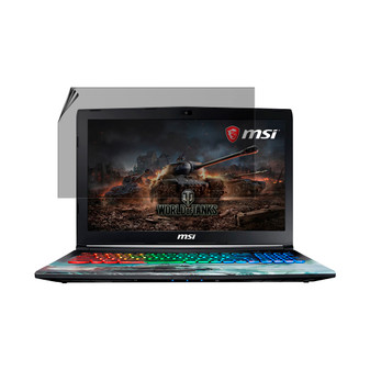 MSI GP62M 7REX World of Tanks Edition Privacy Plus Screen Protector