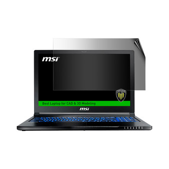 MSI Workstation WS63 7RK Privacy Screen Protector