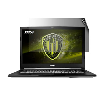 MSI Workstation WE63 8SI Privacy Screen Protector