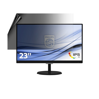 Philips Monitor E Line 237E7QDSB Privacy Lite Screen Protector