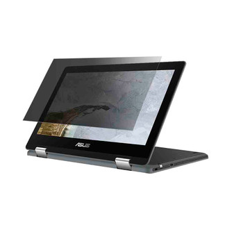Asus Chromebook Flip C214 (Glare Display) Privacy Plus Screen Protector