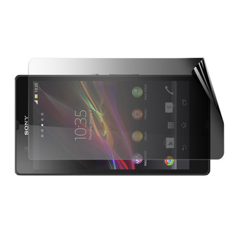 Sony Xperia Z Privacy (Landscape) Screen Protector