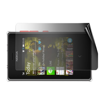 Nokia Asha 503 Privacy (Landscape) Screen Protector