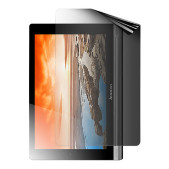 Lenovo Yoga Tablet 10 Privacy (Portrait) Screen Protector