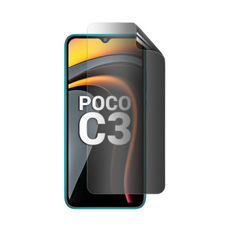 Xiaomi Poco C3 Privacy Screen Protector