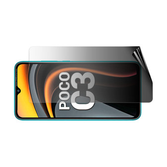 Xiaomi Poco C3 Privacy (Landscape) Screen Protector