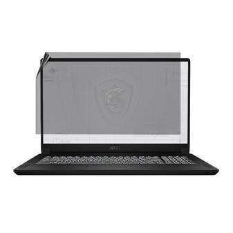 MSI Mobile Workstation WS76 11U Privacy Plus Screen Protector