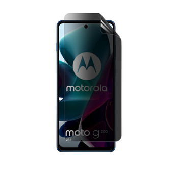 Motorola Moto G200 5G Privacy Quad Screen Protector