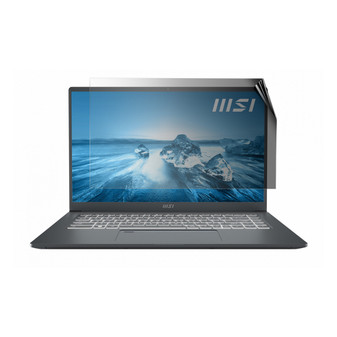 MSI Prestige 15 A12U Privacy Screen Protector