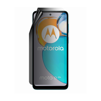 Motorola Moto E22s Privacy Lite Screen Protector