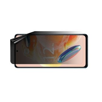 Xiaomi Redmi Note 12 Pro 4G Privacy Lite (Landscape) Screen Protector