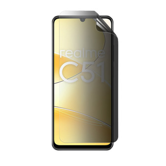 Realme C51 Privacy Screen Protector