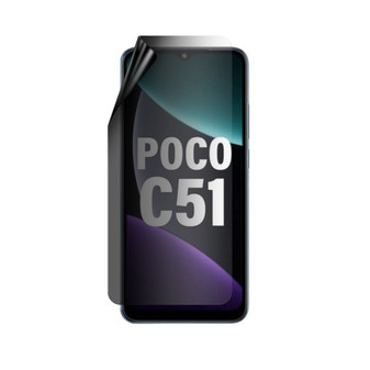 Xiaomi Poco C51 Privacy Lite Screen Protector
