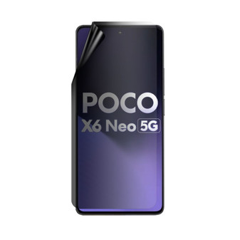 Xiaomi Poco X6 Neo 5G Privacy Lite Screen Protector