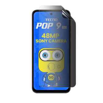 Tecno Pop 9 5G Privacy Screen Protector