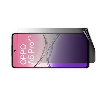 Oppo A5 Pro 5G Privacy (Landscape) Screen Protector