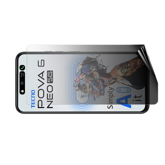 Tecno Pova 6 Neo 5G Privacy (Landscape) Screen Protector