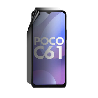 Xiaomi Poco C61 Privacy Lite Screen Protector