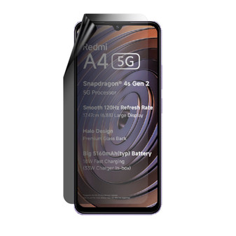 Xiaomi Redmi A4 5G Privacy Lite Screen Protector