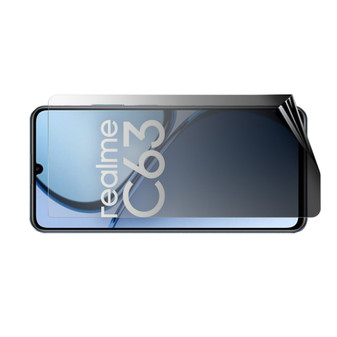 Realme C63 4G Privacy (Landscape) Screen Protector