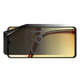 Realme C61 Privacy Lite (Landscape) Screen Protector