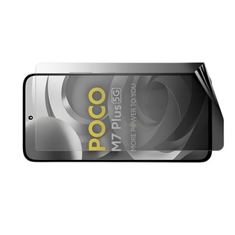 Xiaomi Poco M7 Plus Privacy (Landscape) Screen Protector