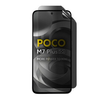 Xiaomi Poco M7 Plus Privacy Quad Screen Protector