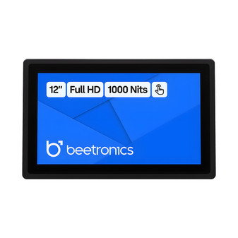 Beetronics 12 Inch Touchscreen Metal 12HB9M/U1