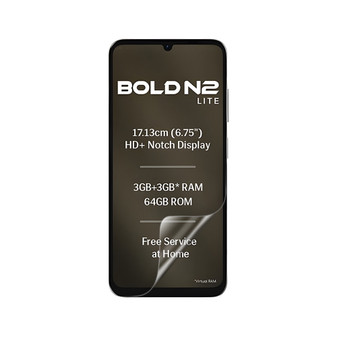 Lava Bold N2 Lite Vivid Screen Protector