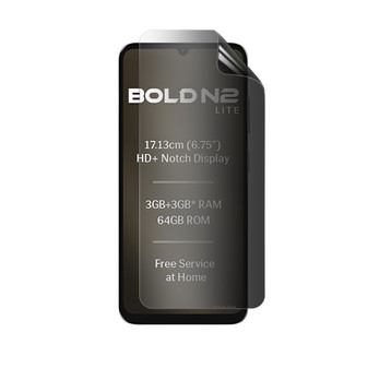 Lava Bold N2 Lite Privacy Screen Protector