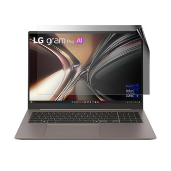 LG gram Pro Max 17 17Z90UR Privacy Screen Protector