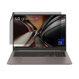 LG gram Pro Max 17 17Z90UR Privacy Quad Screen Protector