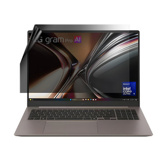 LG gram Pro Max 17 17Z90UR Privacy Lite Screen Protector
