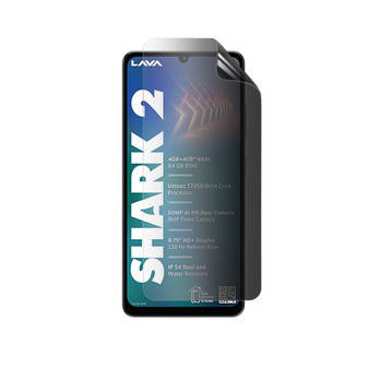 Lava Shark 2 Privacy Screen Protector