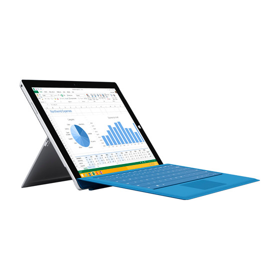 Microsoft Surface Pro 3 Privacy Quad Screen Protector