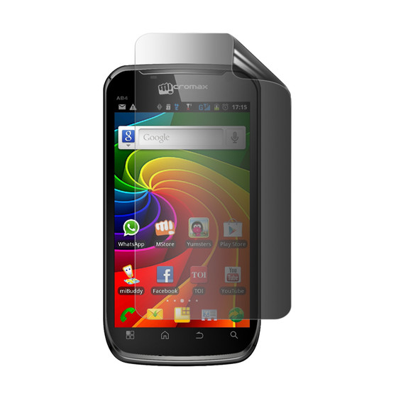 Micromax A100 Privacy Screen Protector