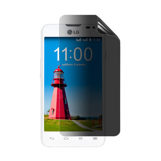 LG L65 Privacy Plus Screen Protector