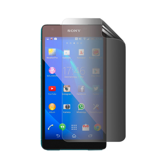 Sony Xperia Z2a Privacy Screen Protector