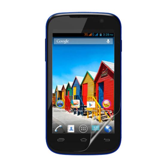 Micromax A63 Canvas Fun Vivid Screen Protector