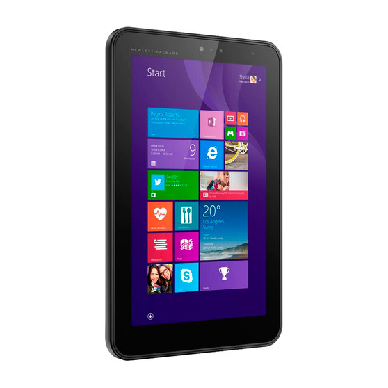 HP Pro Tablet 408 G1 Privacy Quad Screen Protector
