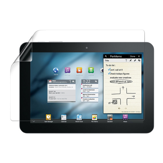 Samsung Galaxy Tab 8.9 Silk Screen Protector