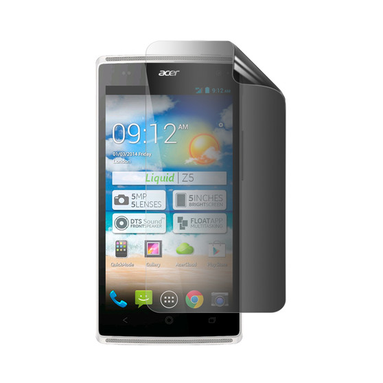 Acer Liquid Z5 Privacy Screen Protector