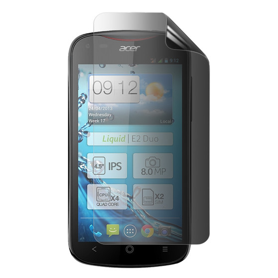 Acer Liquid E2 Privacy Screen Protector