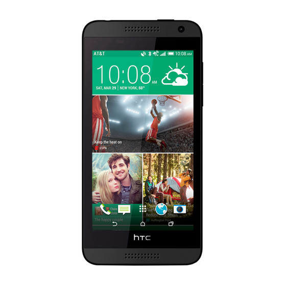 HTC Desire 610 Privacy Quad Screen Protector