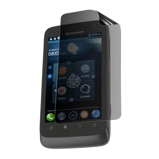 Lenovo A789 Privacy Plus Screen Protector