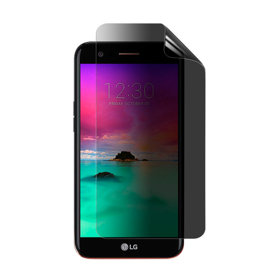 LG K10 2017 Privacy Plus Screen Protector