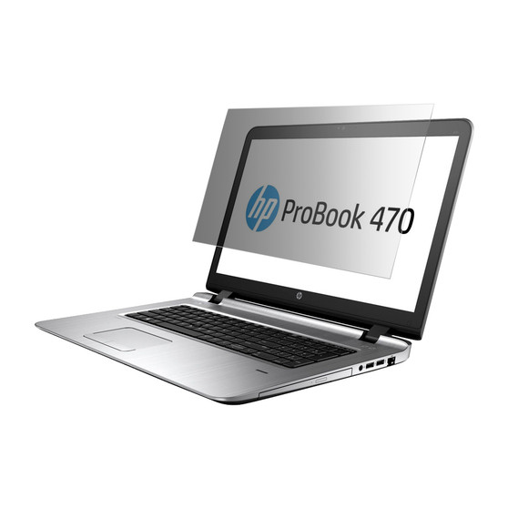 HP ProBook 470 G3 Privacy Screen Protector